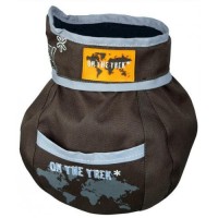 Сумка для сухого корму "On the Trek", 11х16 см, коричнева